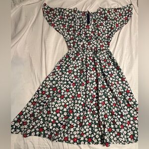 Vintage Garden Party Dress Small/Medium Handmade No size See Measurements